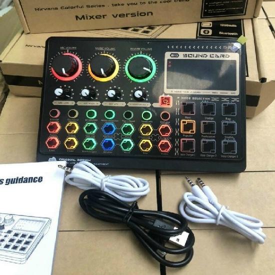 Soundcard K300 AutoTune, hát karaoke, thu âm và livetream được cả 3 ĐT cùng lúc - giúp âm thanh trọn vẹn