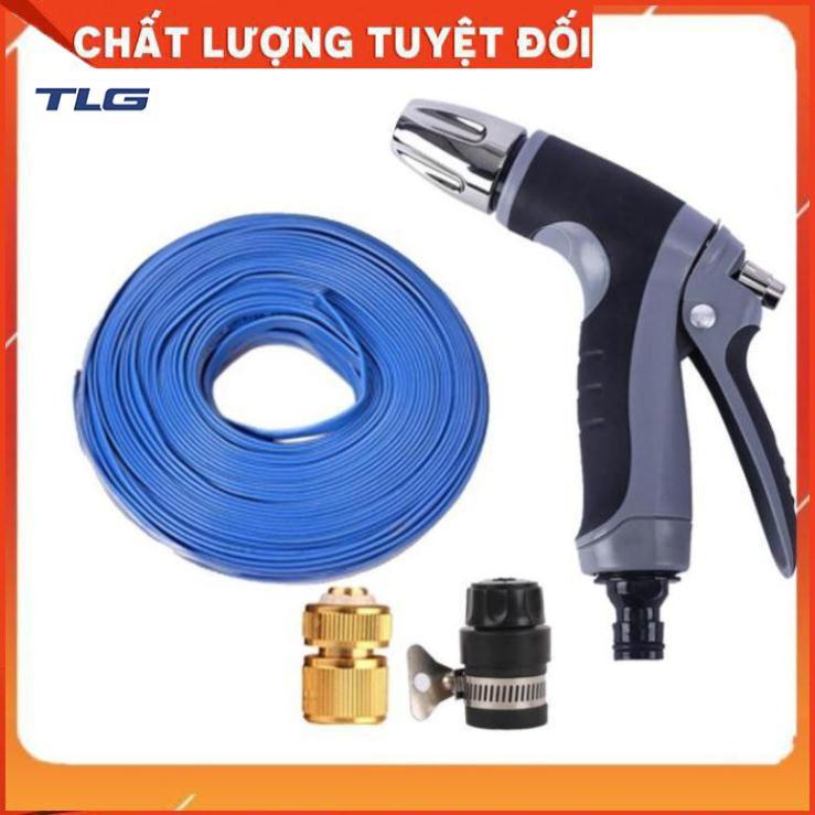 Bộ dây và vòi xịt tăng áp rửa xe tưới cây 20M  206817