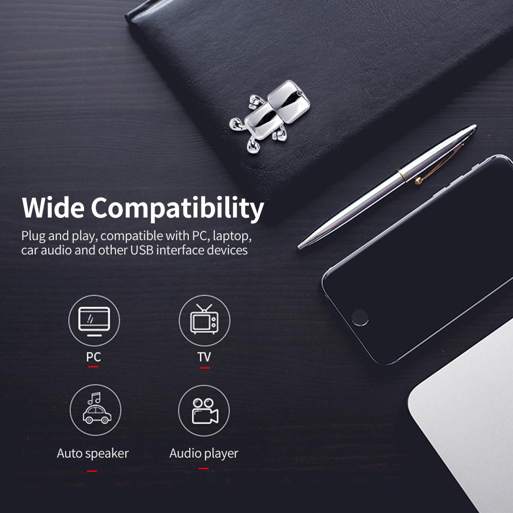 Ổ đĩa flash USB Di động Chống va đập Kim loại U Disk Car USB2.0 Metal cho máy tính để bàn/xách tay