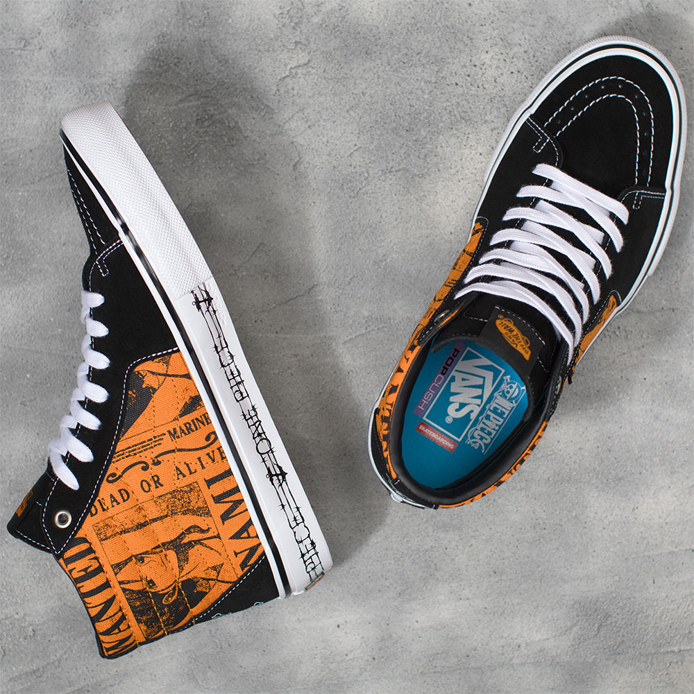 Giày Vans MN Skate SK8-Hi x ONE PIECE VN0A5FCCORA