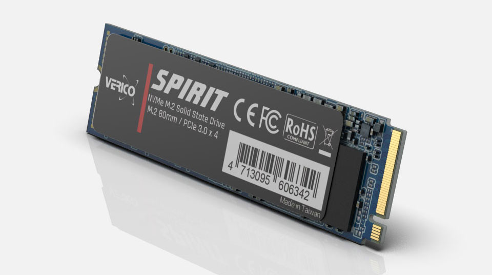 Ổ cứng SSD Verico Spirit M2 256Gb Black - Hàng Chính Hãng