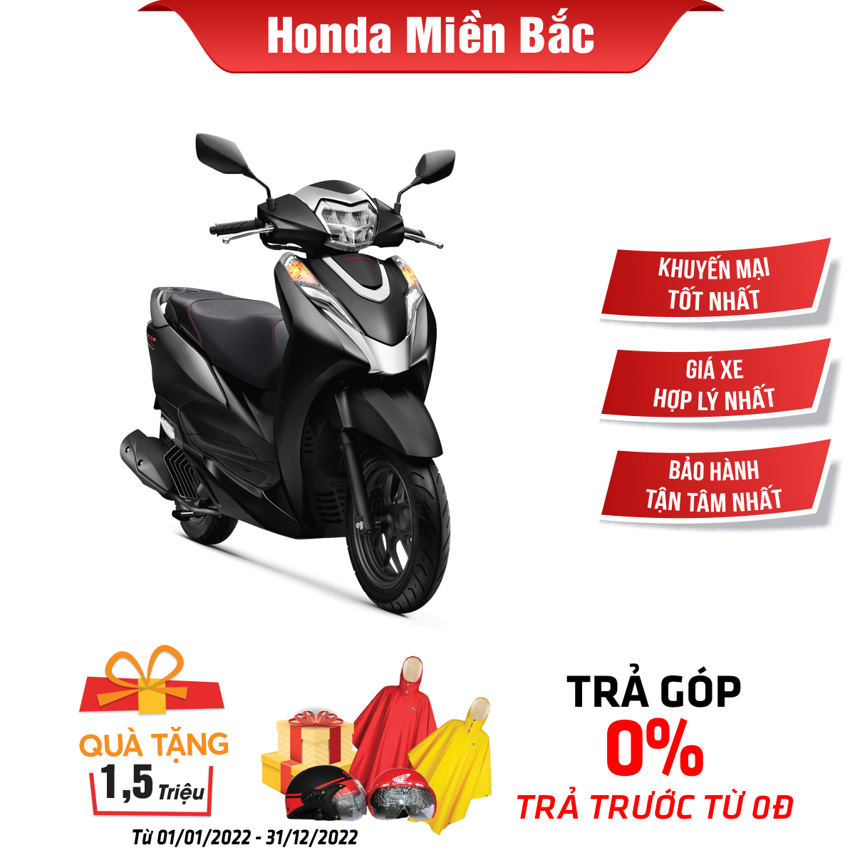 [CHỈ GIAO HÀ NỘI] Xe máy Honda Lead 125cc 2022 - Phiên bản Đặc biệt