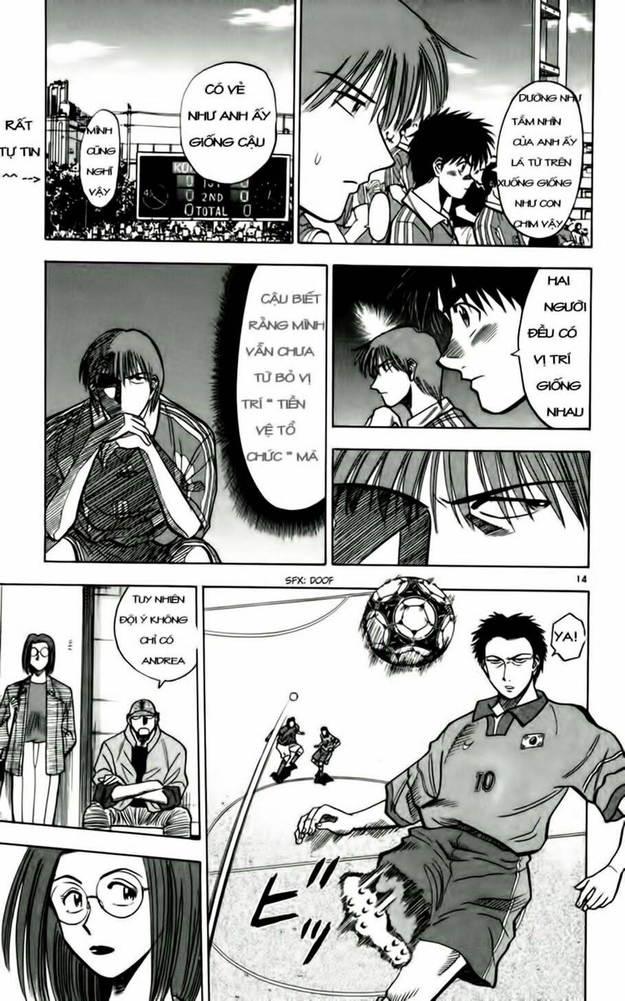 vũ điệu trên sân cỏ - fantasista chapter 58 13