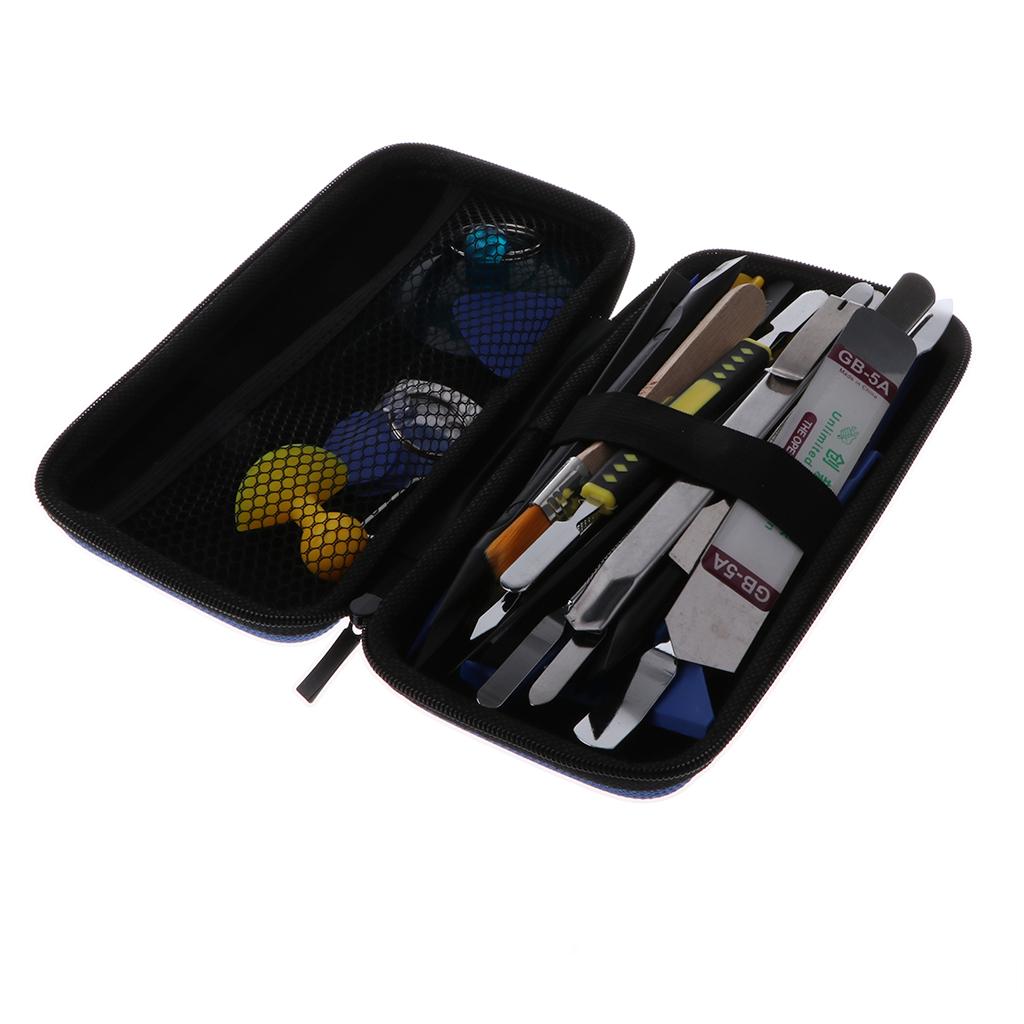 36 in1 LCD Glass Repair Tool Kit, Opening Pry Tool Repair Kit And Screwdriver Set For Apple iPhone iPad 2/3 /4/Mini, iPods, Samsung And More