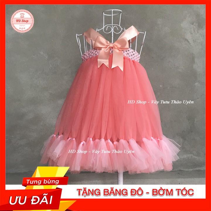 Đầm bé gái ️️ Đầm công chúa thiên nga cho bé gái 3kg đến 30kg