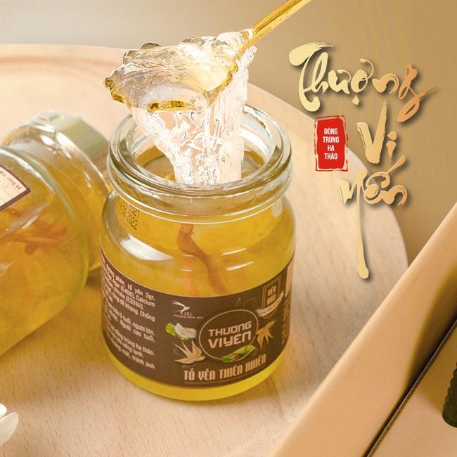 Tổ Yến Chưng Sẵn CICI THƯỢNG ĐỈNH YẾN Thượng Vy Yến Đông Trùng Hạ Thảo, Nhân Sâm Tăng Cường Miễn Dịch Hộp 1 Hũ x 70ml