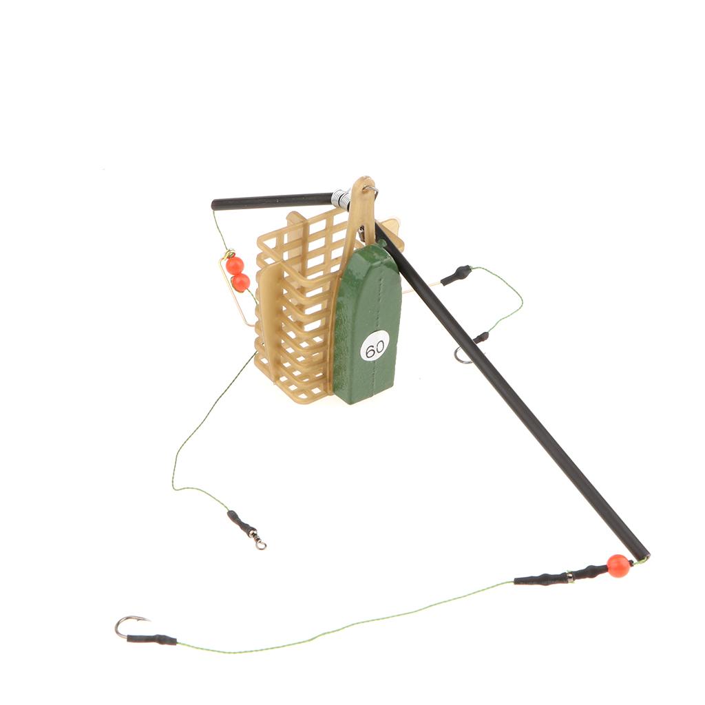 Fishing Bait Cage Fishing Feeder Carp Feeder Fishing Bait Trap Cage 40g