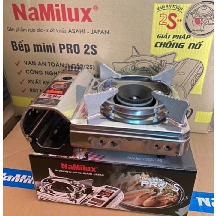 Bếp gas mini Namilux siêu nhỏ PS2221AS - Hàng Chính Hãng