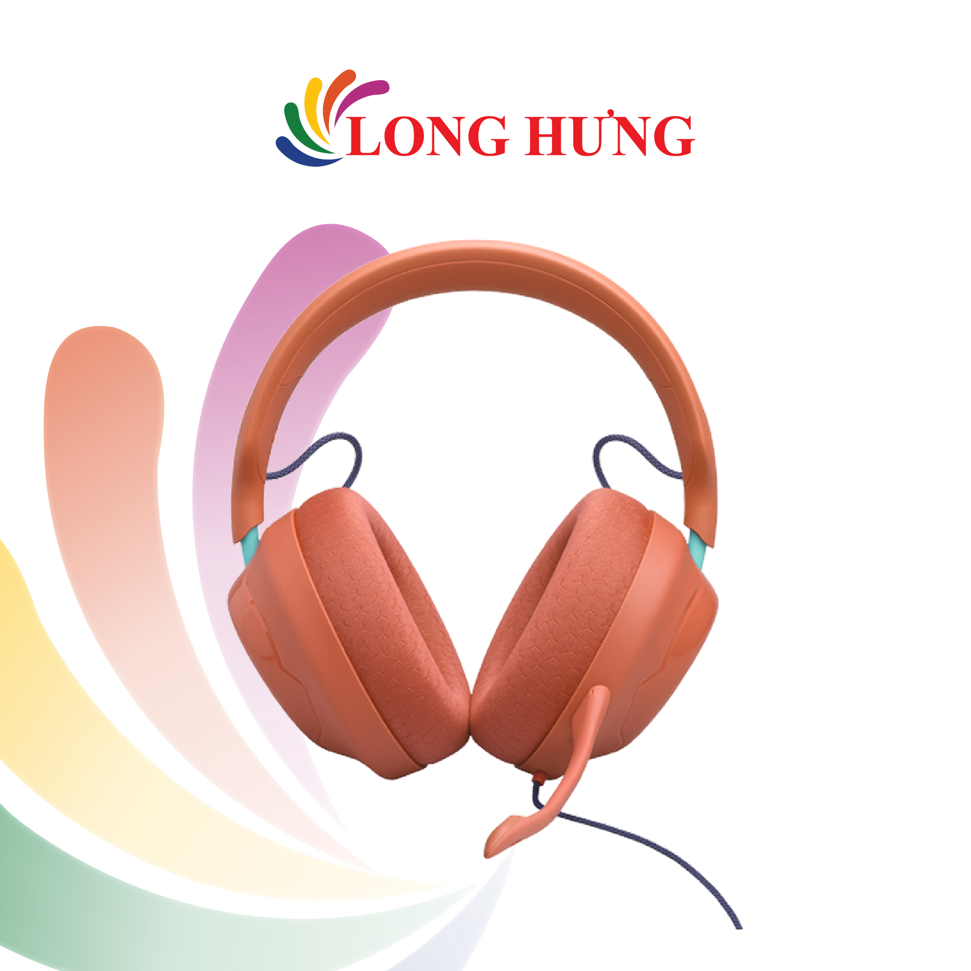 Tai nghe chụp tai có dây Gaming JBL Quantum 120 JBLQTUM120 - Hàng chính hãng