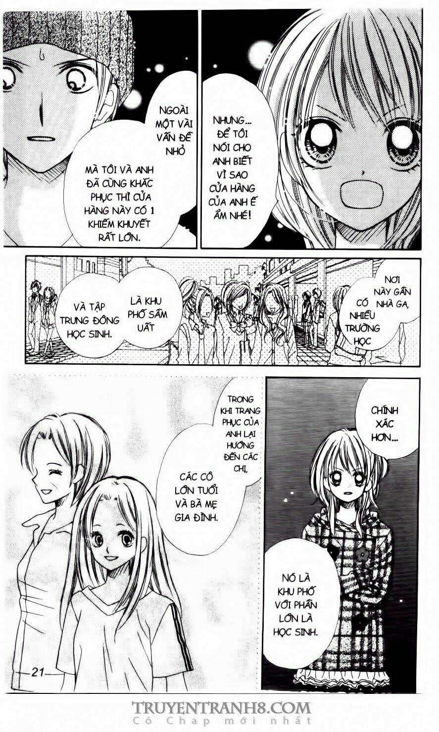 tiệm thời trang, love cotton chapter 32 17