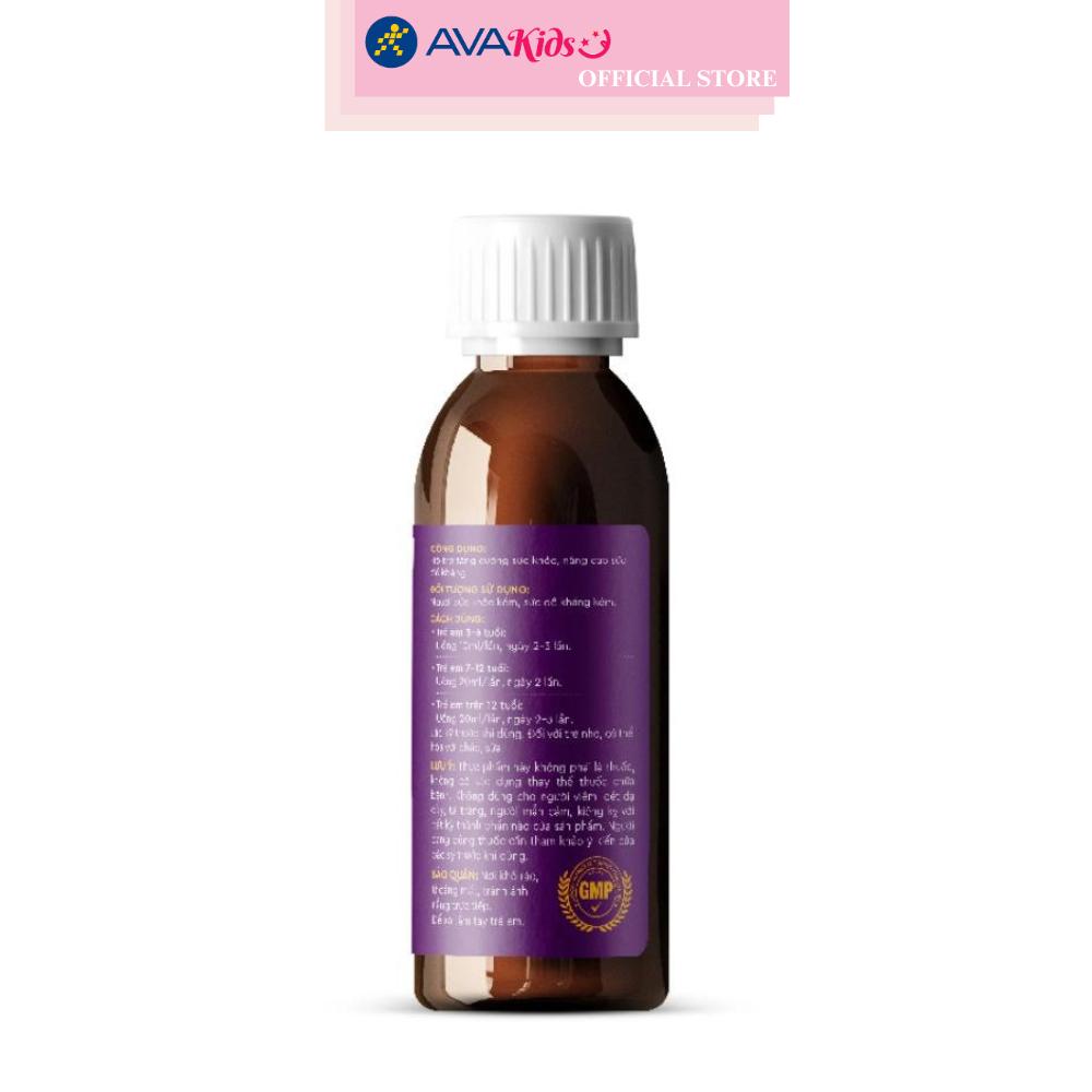Siro Kentek KIDCPlus hỗ trợ nâng cao sức đề kháng 100 ml (từ 3 tuổi)