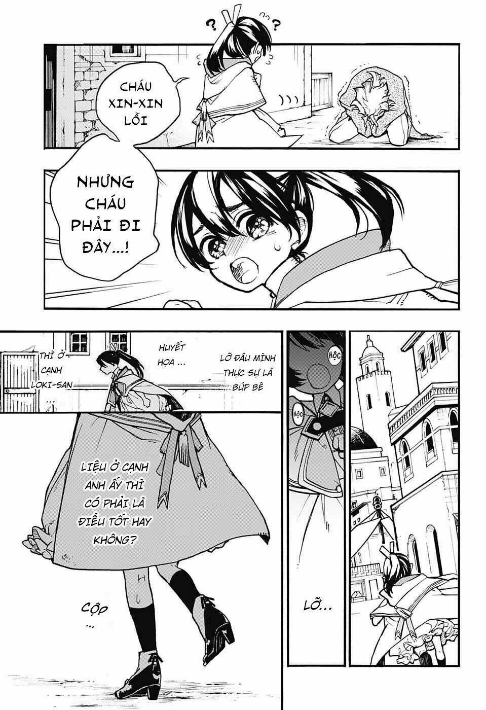 những bức họa quái dị của phù thủy chapter 10 17