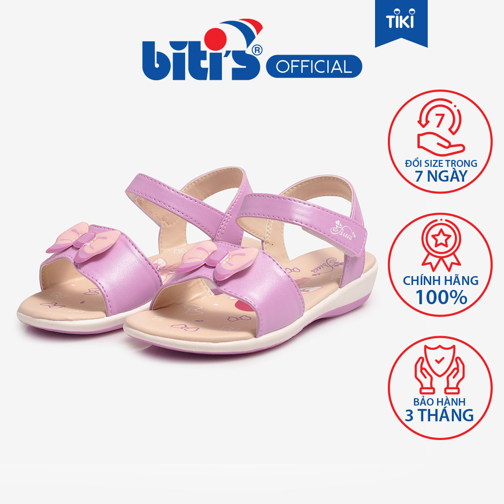 Sandal Biti's Si - TPR Bé Gái DTG077100TIM (Tím