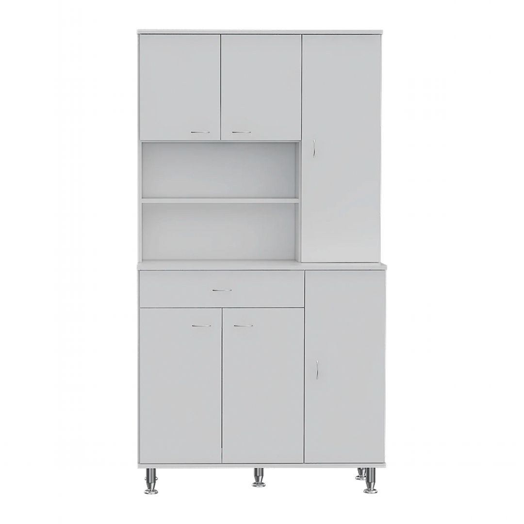 Tủ phòng ăn gỗ hiện đại SMLIFE Doumia | Gỗ MDF dày 17mm chống ẩm | D95xR40xC180cm