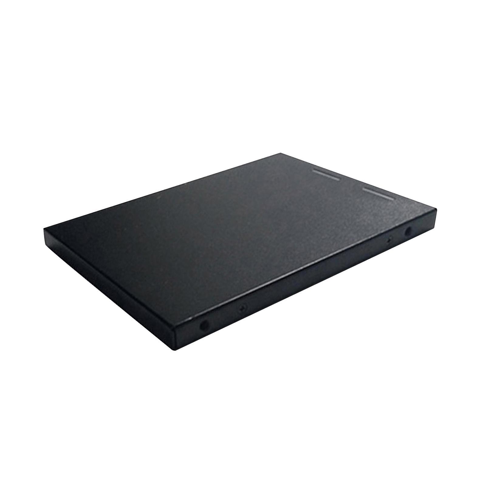 MSATA to 2.5" SATA Enclosure Aluminium Case Simple Installation Standard Plug and Play Professional Internal/External , Black Premium