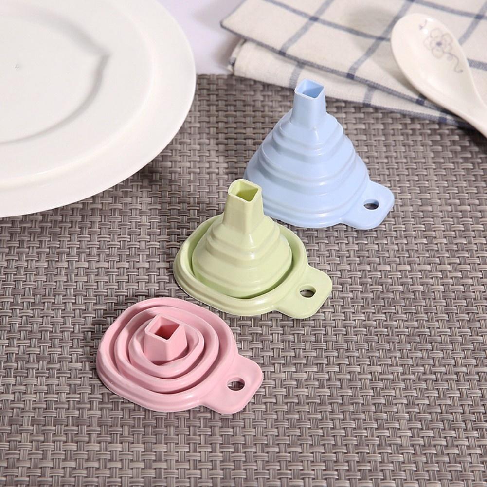 Phễu chiết gia vị đa năng tiện dụng gấp gọn silicon