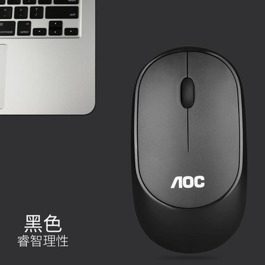 Ưu đãi đặc biệt chuột không dây AOC notebook tắt tiếng bé trai và bé gái dễ thương văn phòng di động máy tính để bàn chuột tại nhà