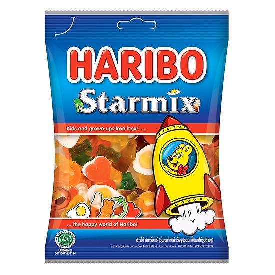 Haribo Kẹo Dẻo Cho Bé Vị Hoa Quả Nhập khẩu Đức (6 loại) 80gr