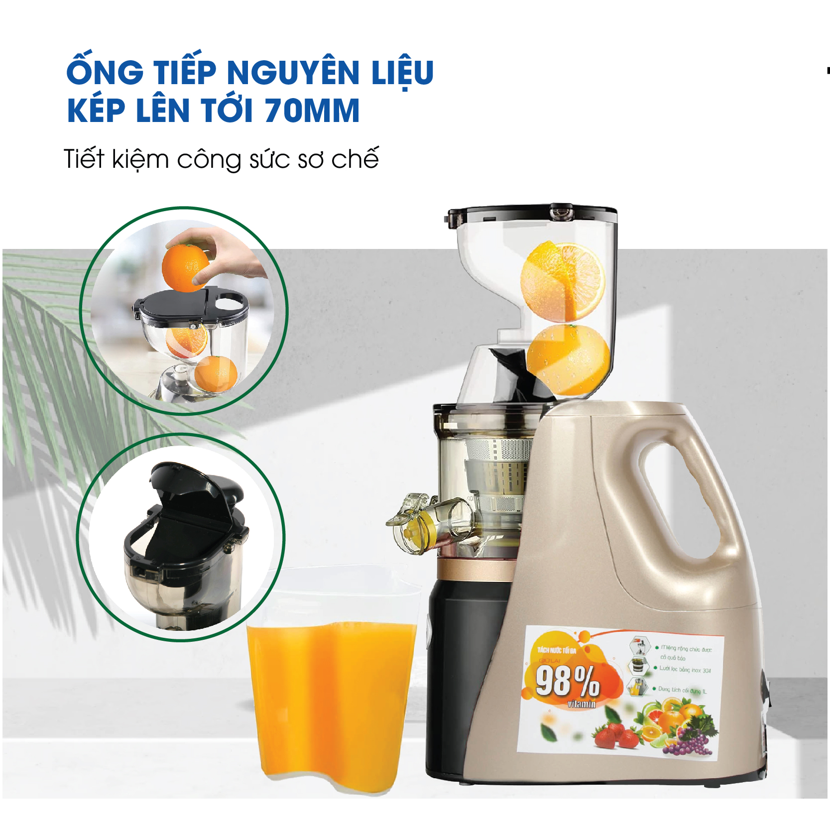 Máy Ép Chậm MATIKA 1L 150W MTK-3239 Hàng Chính Hãng