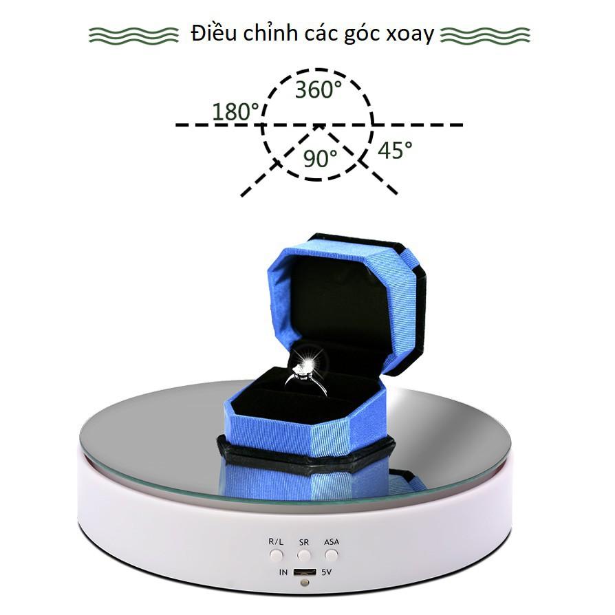 Đế xoay trưng bày tải 10kg C102