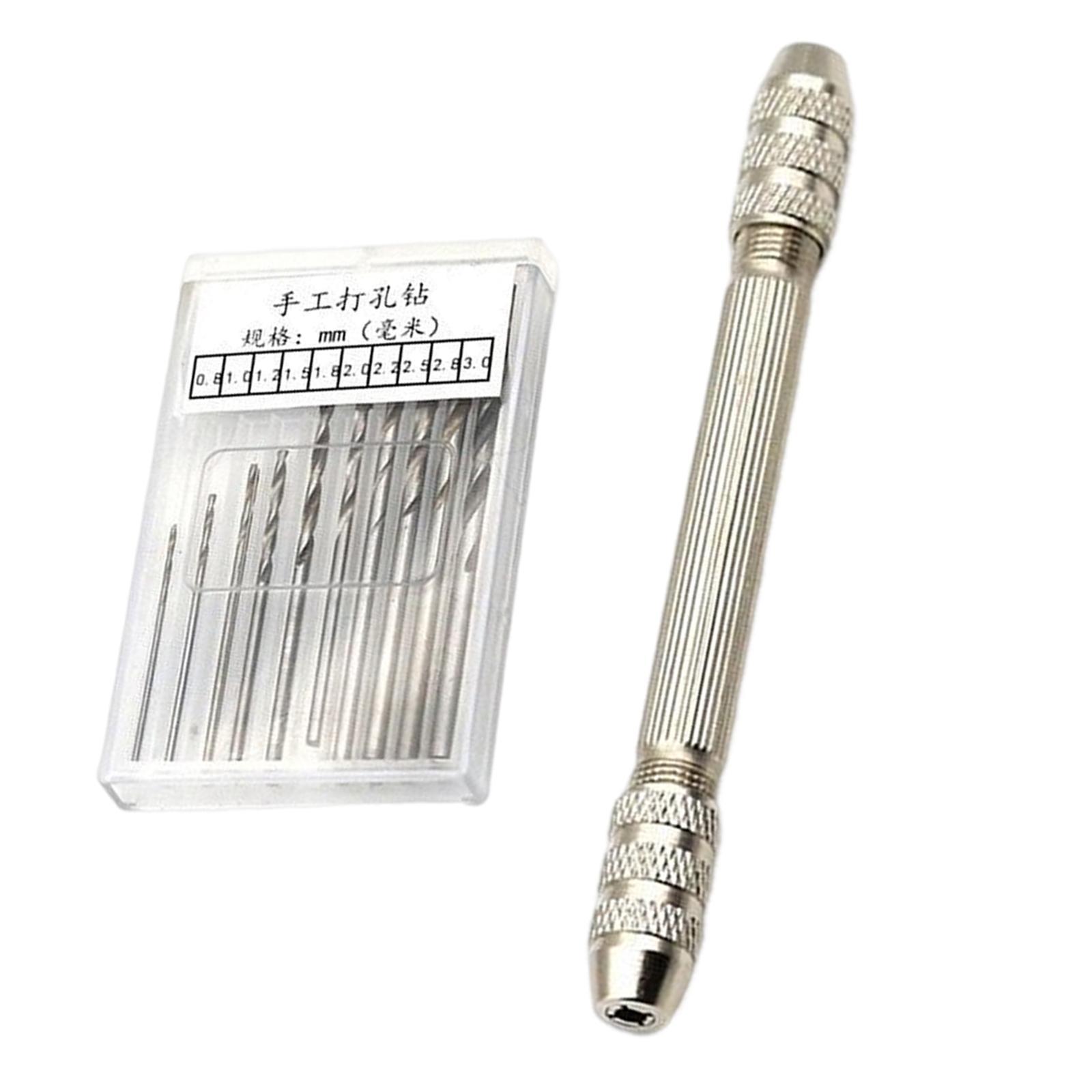 Hand Drill Woodworking Hand Drill for Keychain DIY Hairpin DIY Craft