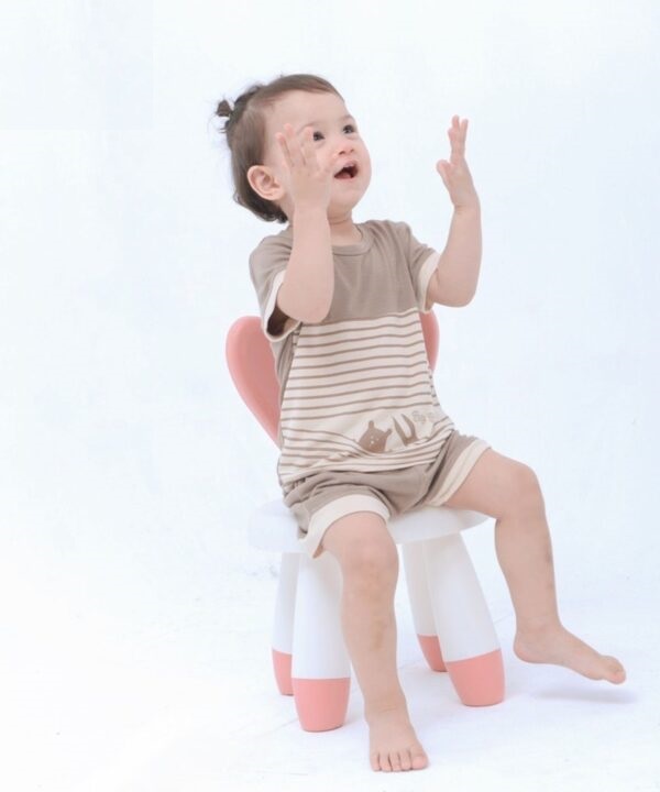 Bộ sơ sinh tay ngắn  BARU chất liệu cotton mềm mại ,thời trang trẻ em ( 6m- 4y )