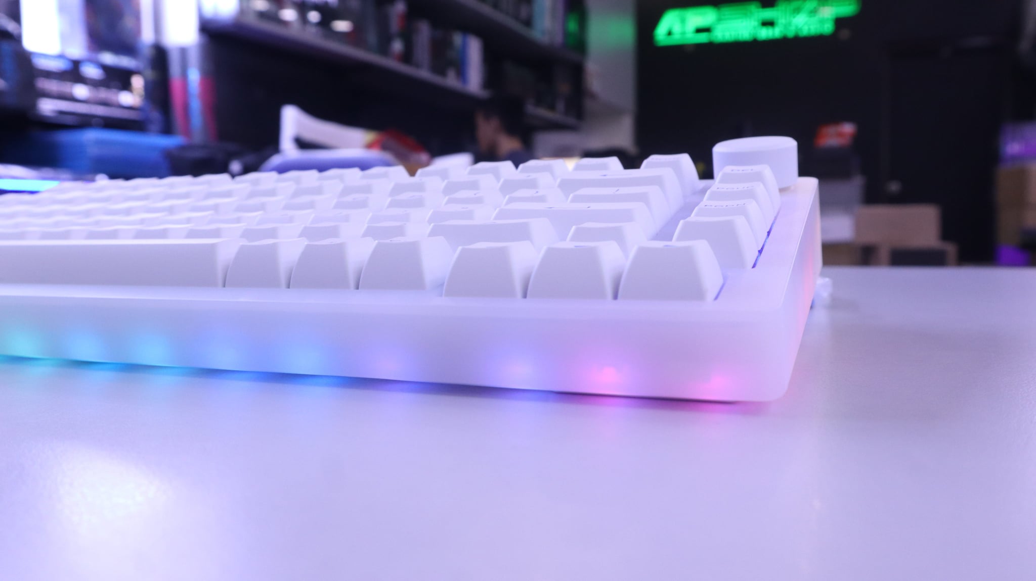 Bàn phím AKKO PC75B Plus Blue on White,"Hàng chính hãng".