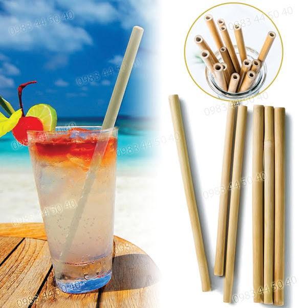 Ống hút tre-an toàn cho sức khỏe, thân thiện với môi trường