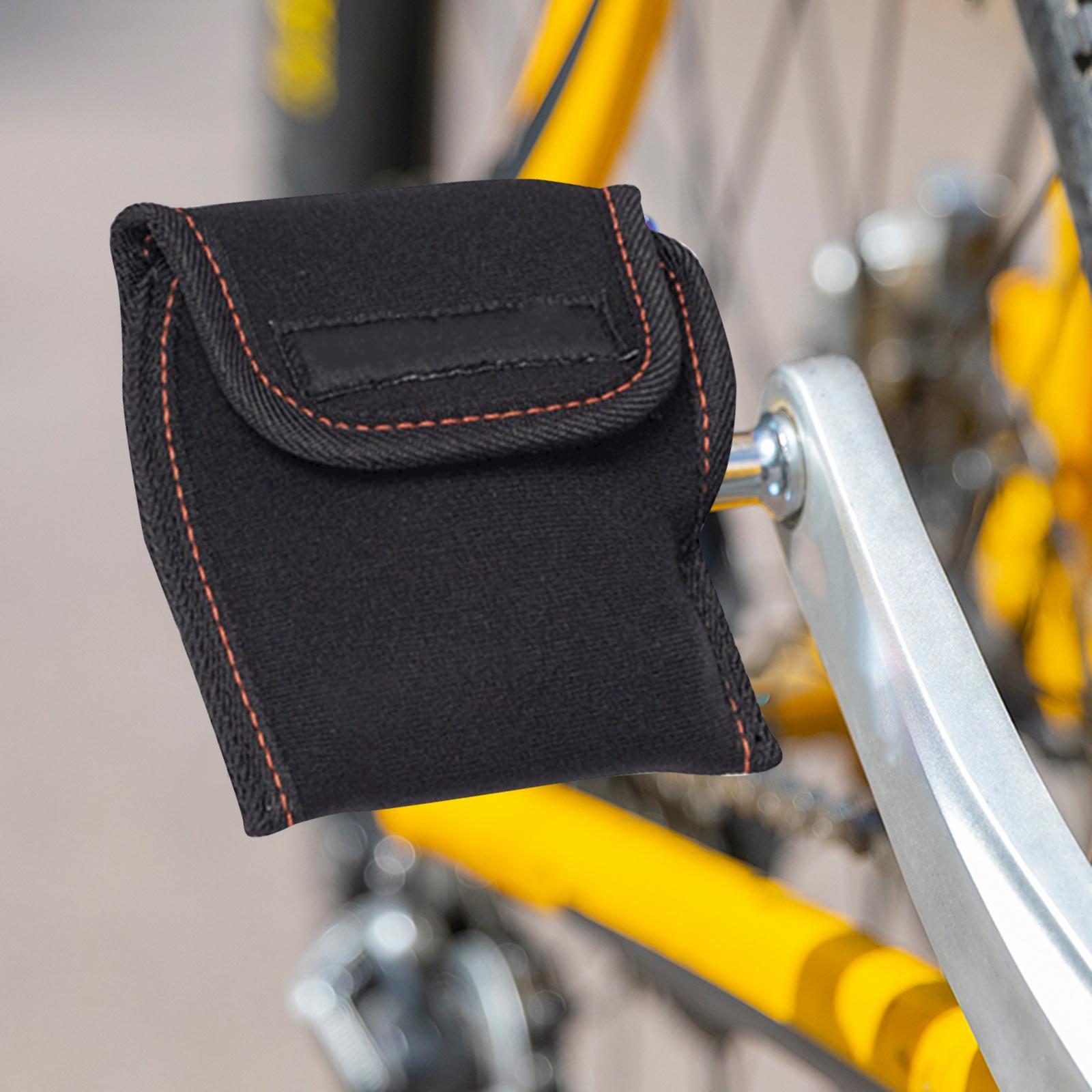 2Pcs Bike Pedal Protective Cover Fittings Sticker Designed Parts for Cycling