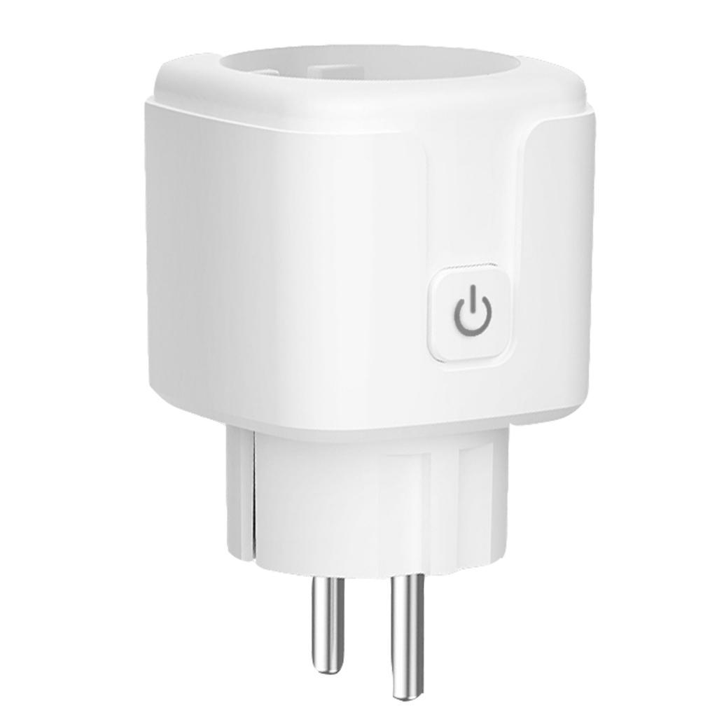 Home Mini Smart Wifi Plug Socket Switch EU Plug Compatible with Amazon Alexa
