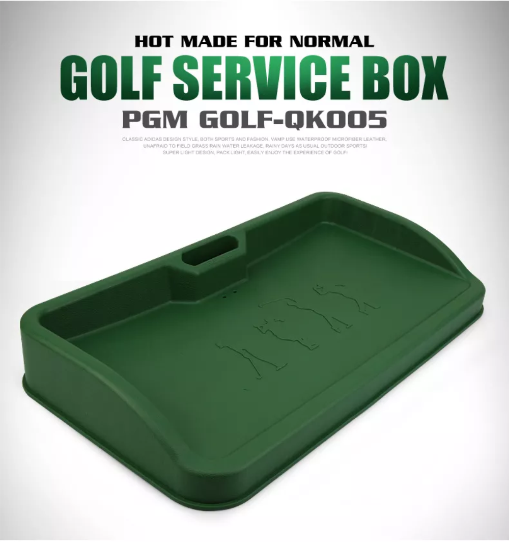 Khay cao su đựng bóng golf chính hãng PGM - QK005: Sức chứa 100 bóng. Cao cấp - Bền bỉ