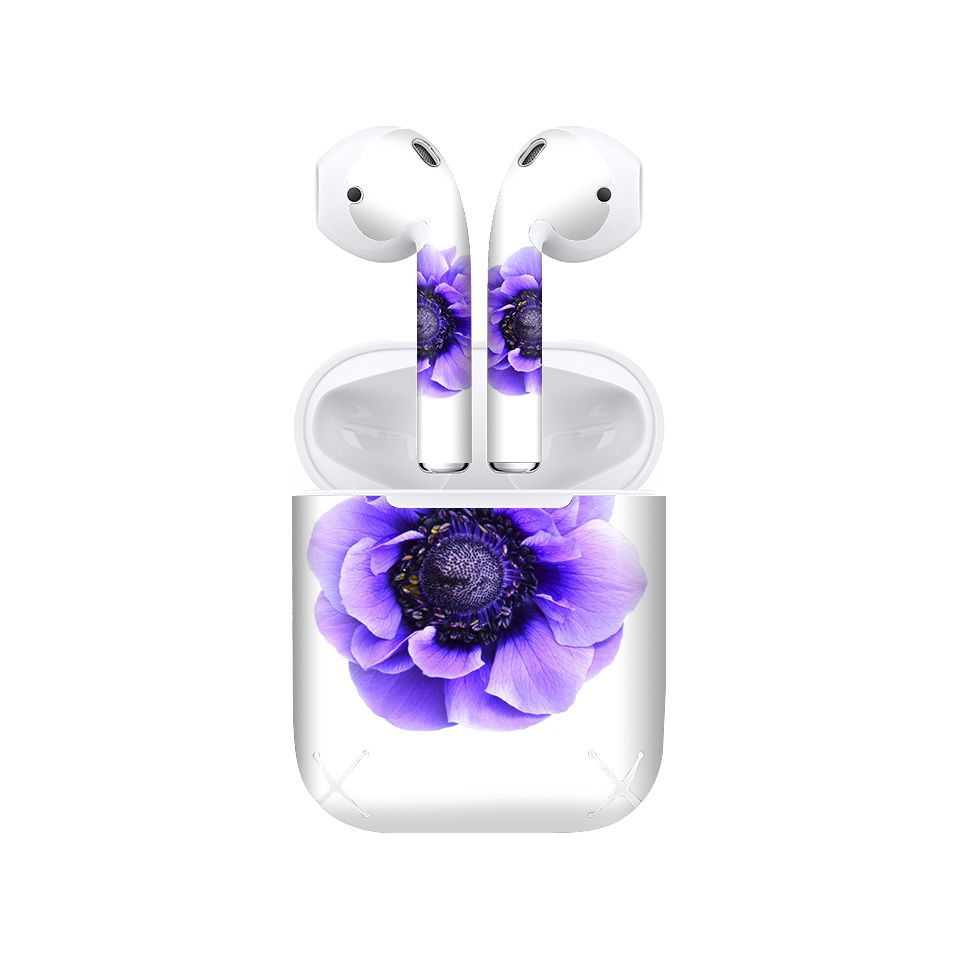 Miếng dán skin chống bẩn cho tai nghe AirPods in hình thiết kế - atk174