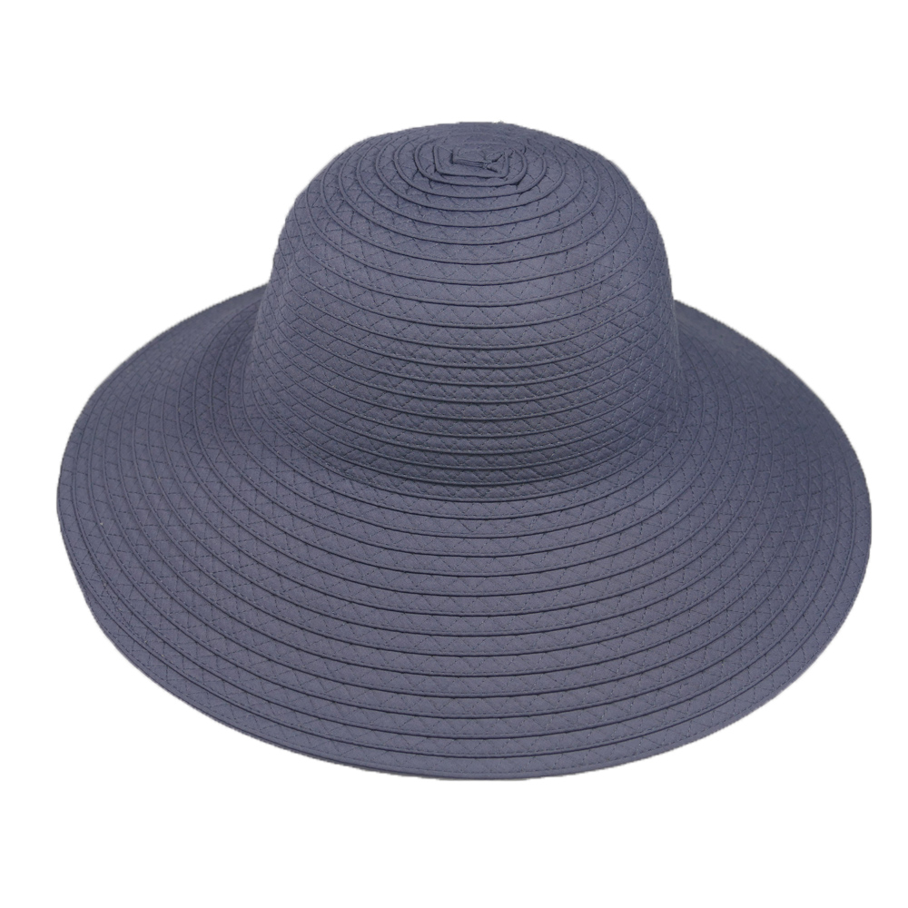 Mũ vành rộng 11cm mũ tai bèo nữ nón rộng vành nữ đi biển có gắn hoa với chất liệu vải cotton cao cấp