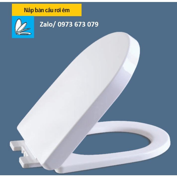 Nắp Bàn cầu Đóng Êm Viglacera V35, Nắp Bàn Cầu Hùng Anh Ráp Chuẩn, Bàn cầu Đóng Êm Viglacera V35