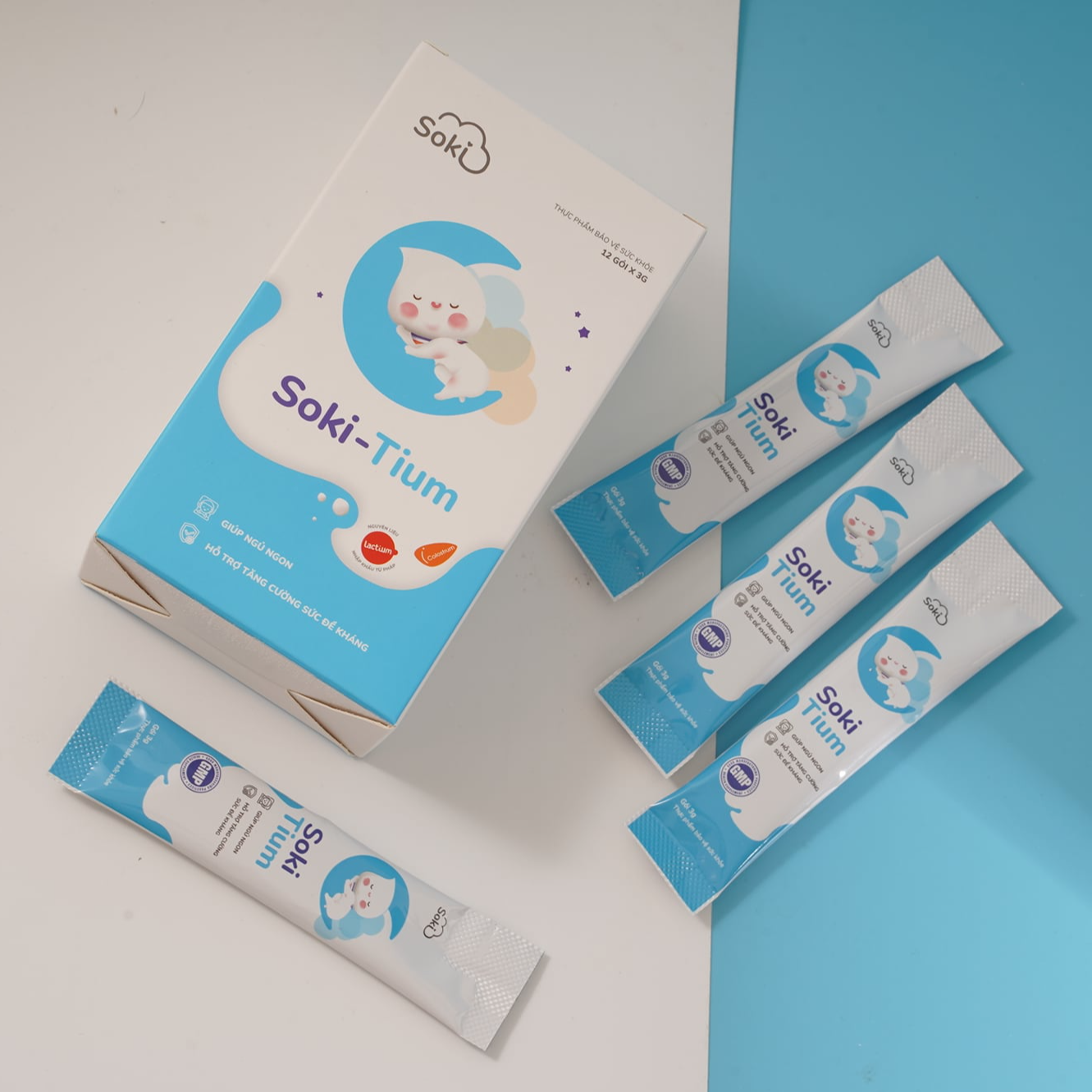 Soki Tium - Sản phẩm giúp con ngủ ngon, sâu giấc