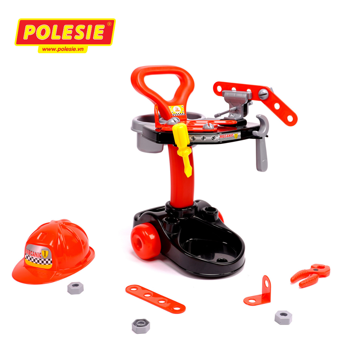 Bộ đồ chơi trung tâm cơ khí - Palau Toys