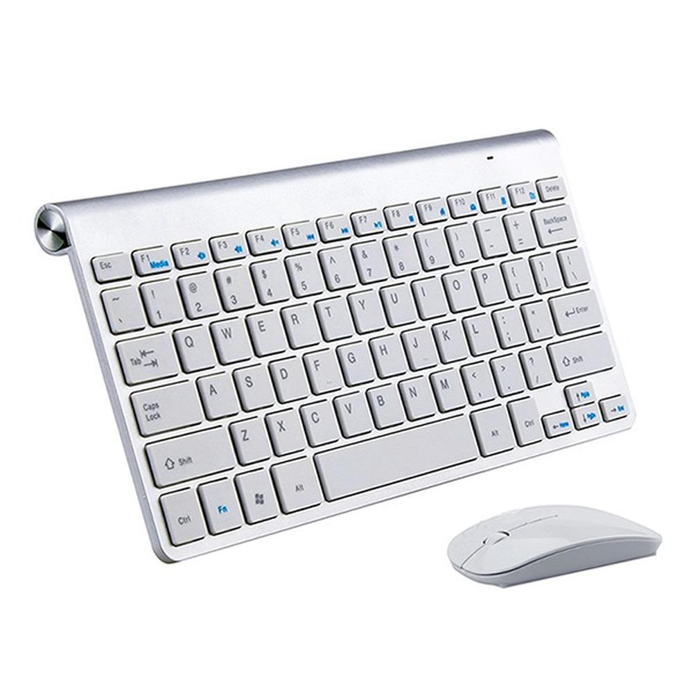 2.4G Bàn Phím Chuột Combo Bộ Đa Phương Tiện Không Dây Bàn Phím Và Chuột Cho Laptop Laptop Mac Máy Tính Truyền Hình Vật Dụng Văn Phòng