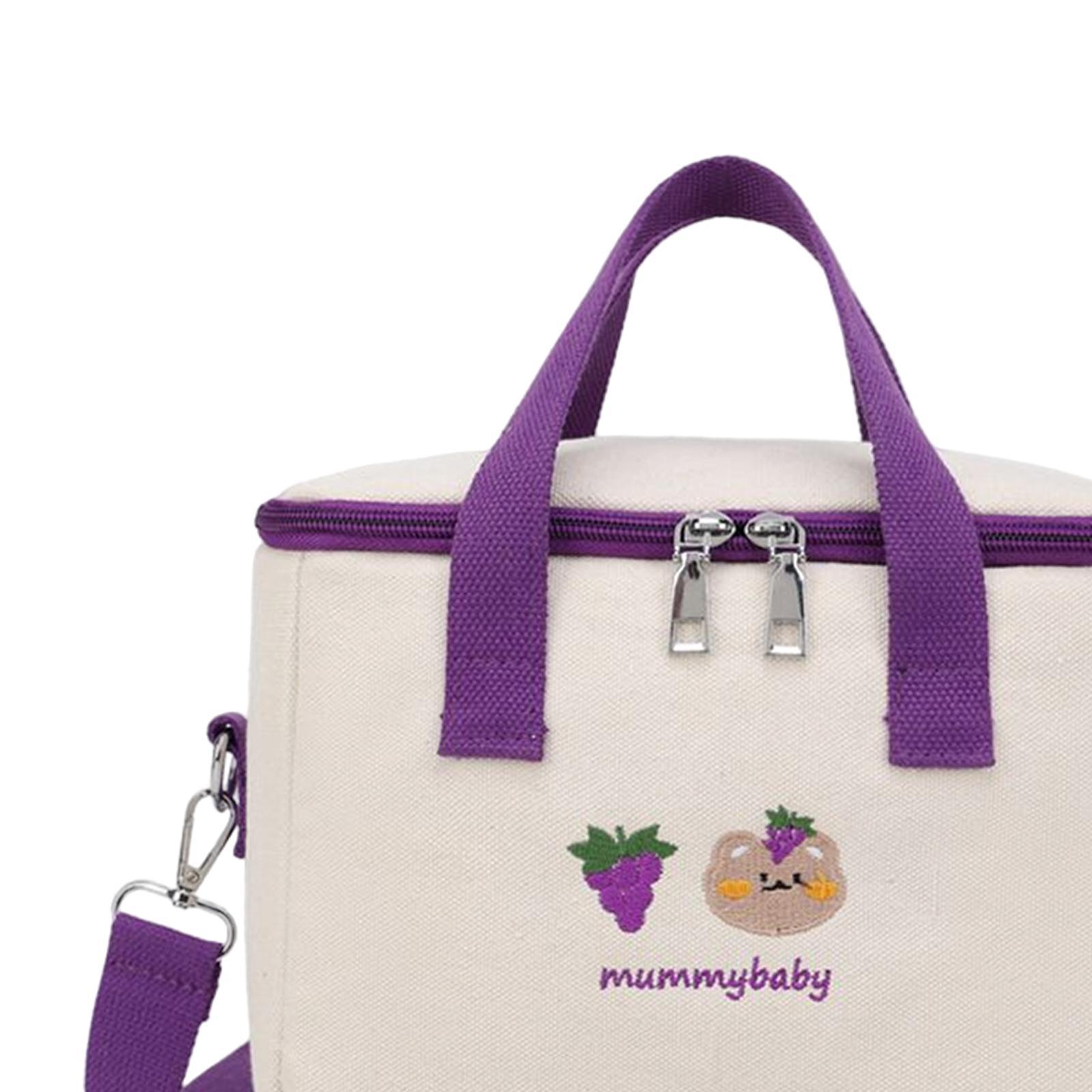 Portable lunch Storage Bag Insulated Lunch Box Thermal Insulated Bag Bento Storage Bag for Office Camping