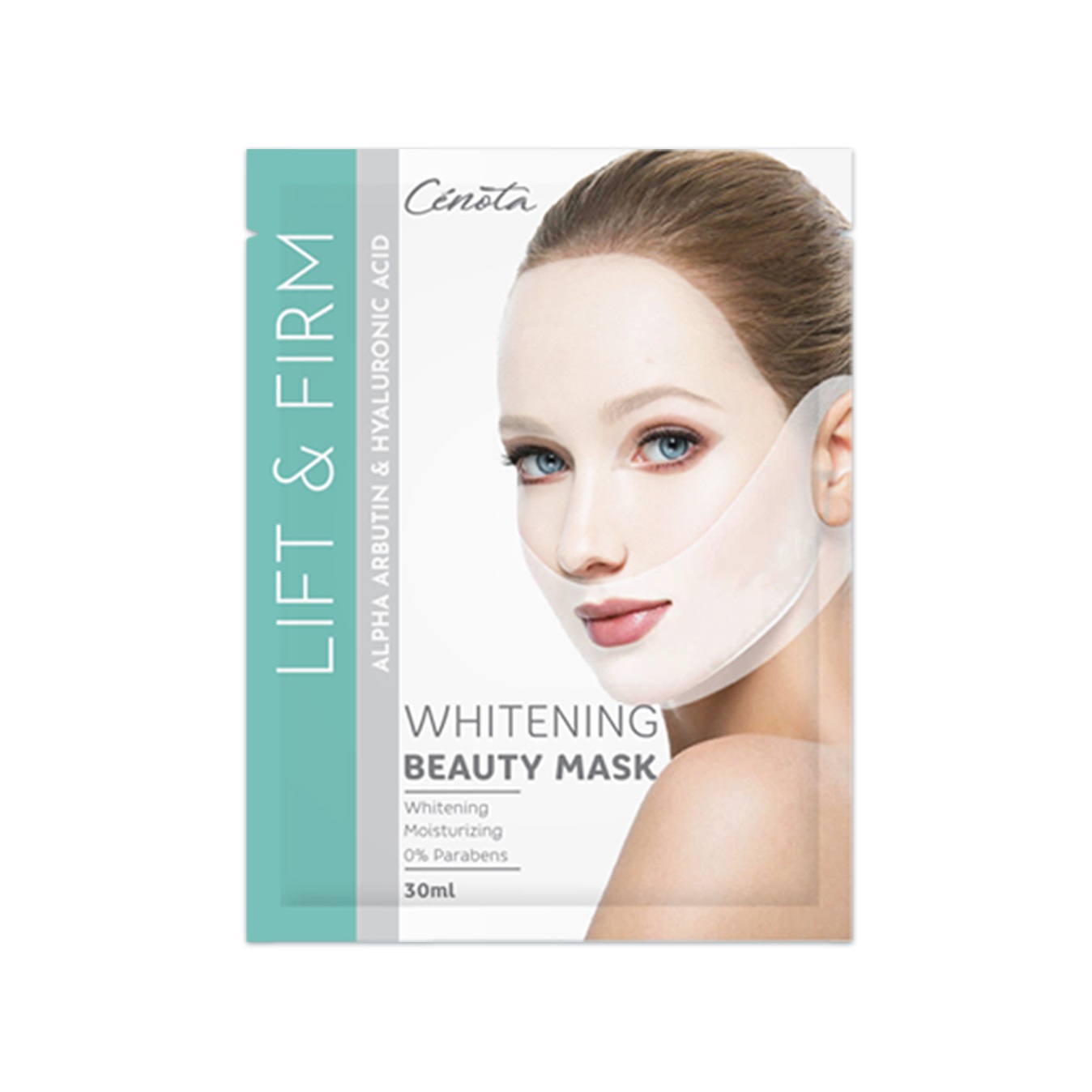 Mặt nạ trắng da Nâng cơ Tạo hình Vline Cenota Whitening Beauty Mask