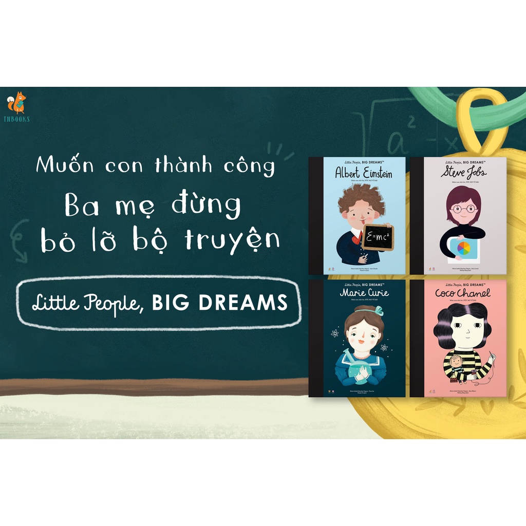 Sách - Mầm non nhỏ bé ước mơ vĩ đại Little People, BIG DREAMS