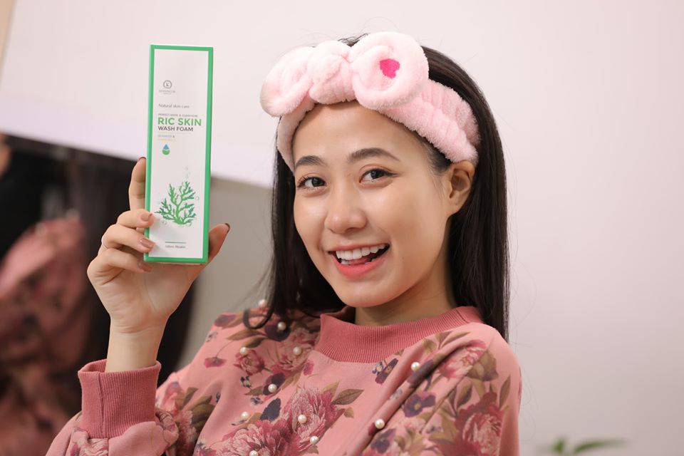 Combo Sữa Rửa mặt Ric Skin Wash Foam & Serum Ric Skin Serum HA+