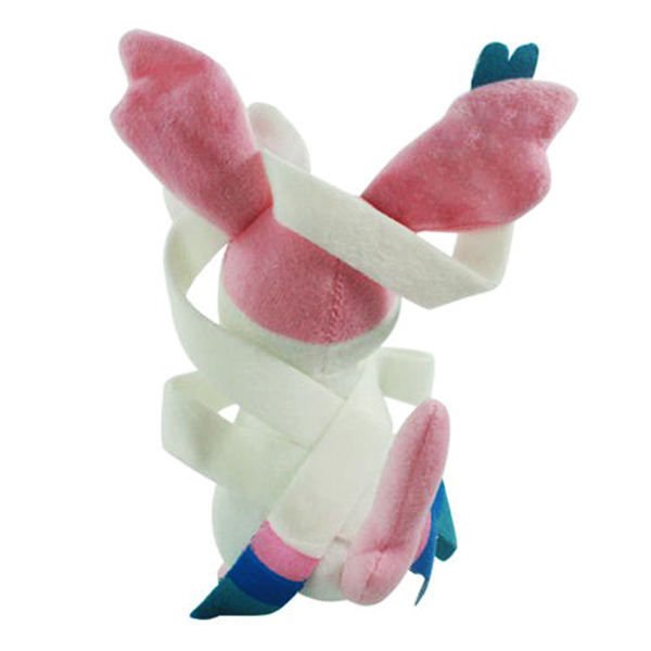 Gấu Bông Pokemon - Eevee Sylveon Hệ Tiên (35 Cm) Gb298 (Tặng 1 Móc Khóa Dây Da Pu Đính Đá Lấp Lánh Màu Ngẫu Nhiên)