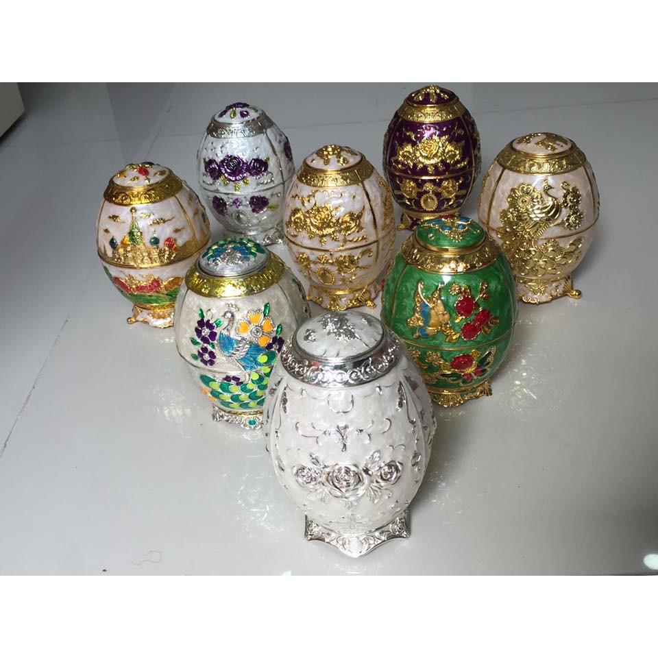Lọ tăm hợp kim phong cách hoàng gia