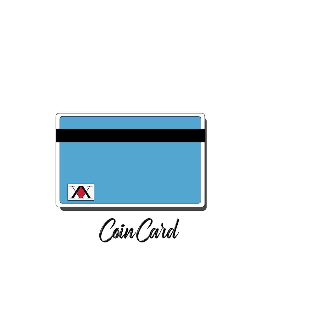 HUNTER X HUNTER (Sticker / Miếng dán Thẻ ATM ,Thẻ Ghi nợ, Tín dụng