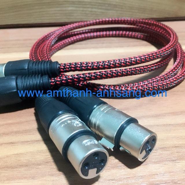 Dây 2 đầu đực cái 02 dây dài 1m