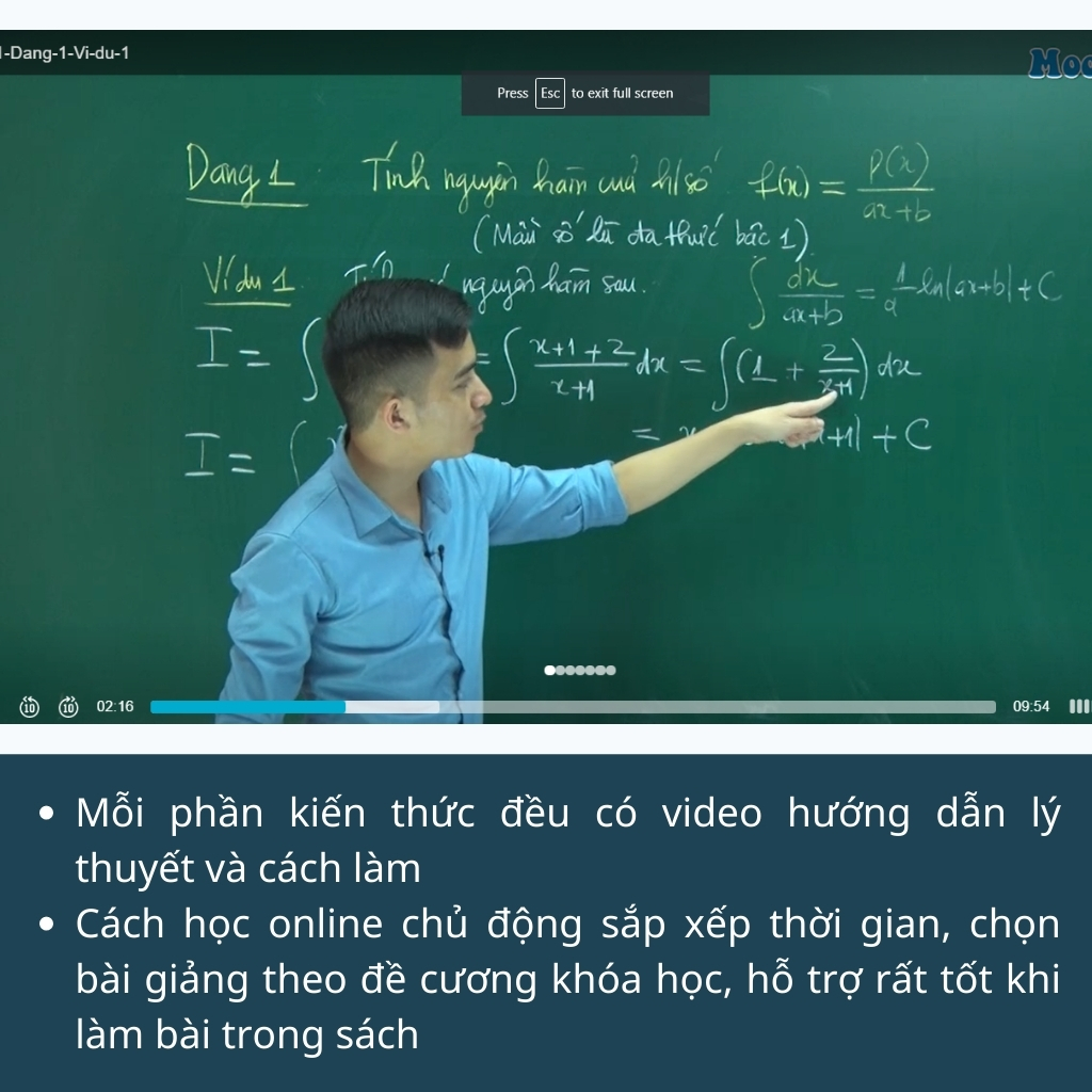 Sách ID Moonbook Tổng Ôn Toán Học Lớp 12 Tự Học Luyện Thi Thpt Quốc Gia Môn Toán 2023