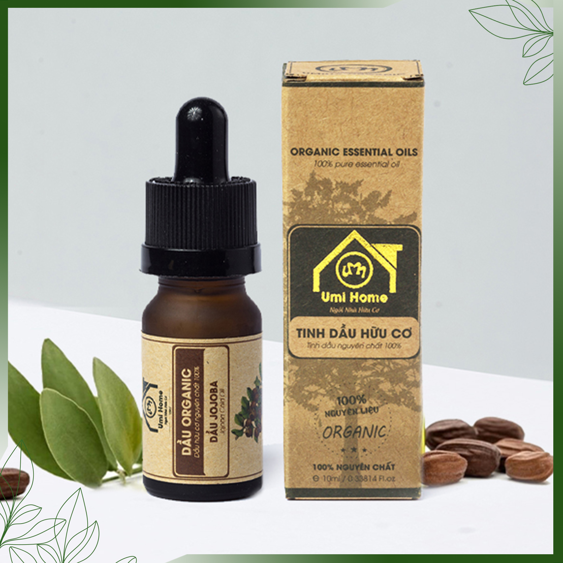 Dầu Jojoba Nguyên Chất (10ml) UMIHOME