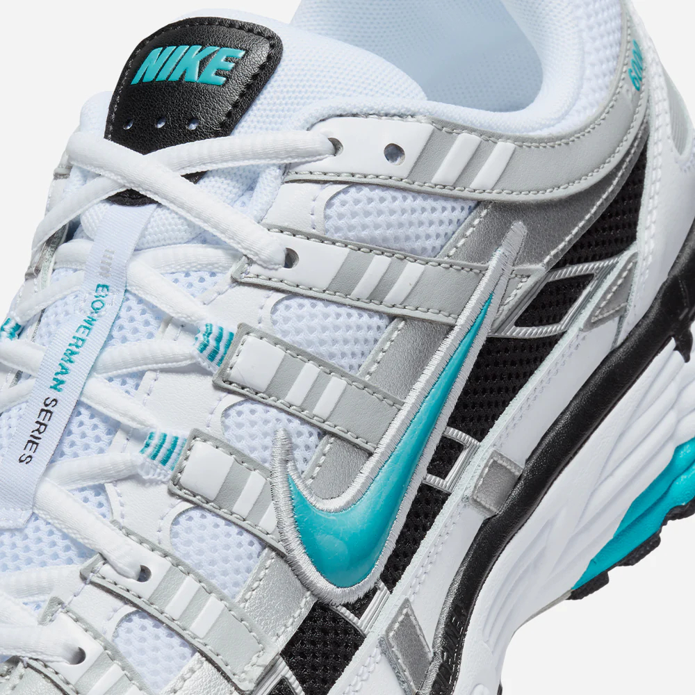 Giày thời trang nam NIKE NIKE P-6000 - WHITE/DUSTY CACTUS-METALLIC SILVER-BLACK - 9 US