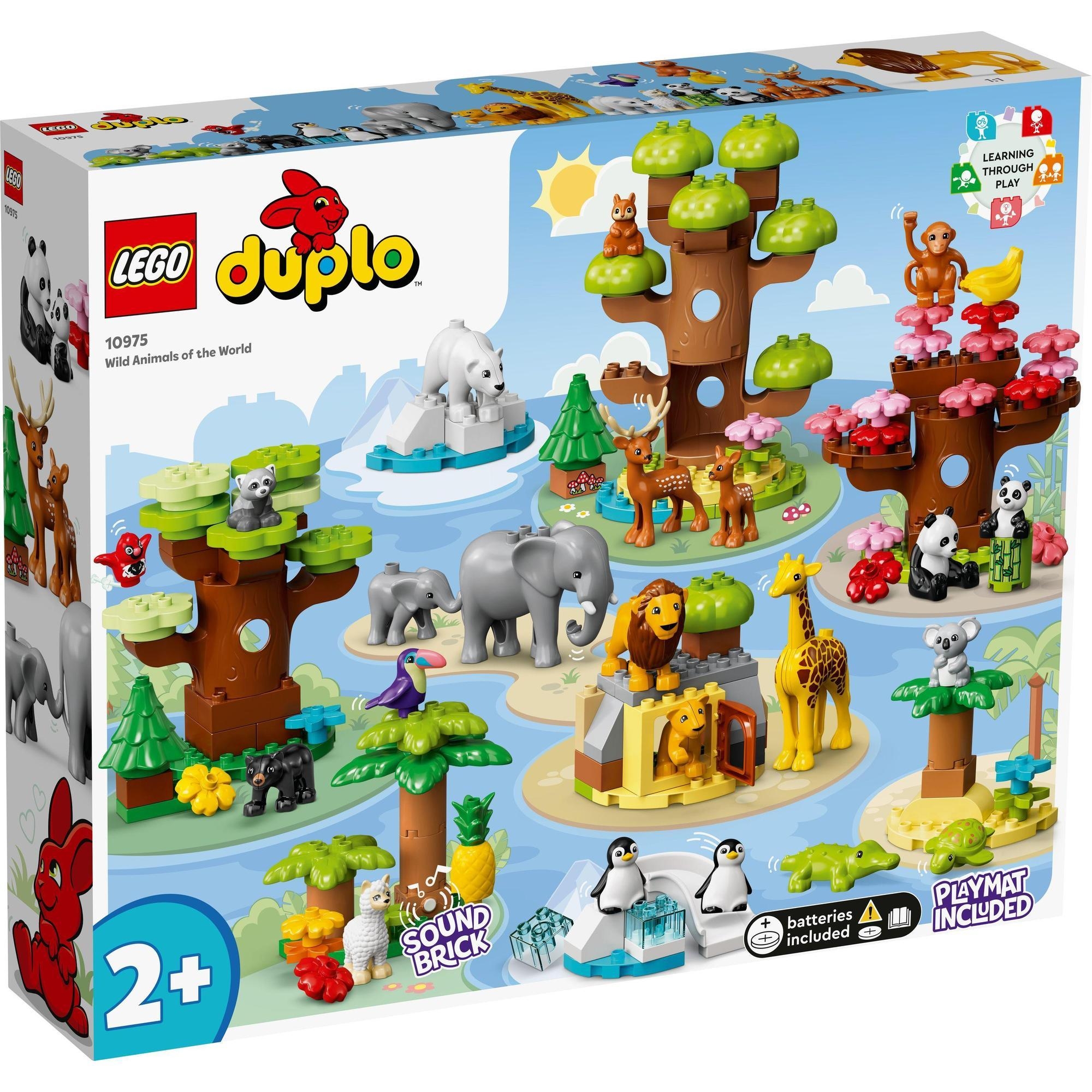 LEGO DUPLO 10975 Khám phá thế giới động vật hoang dã (142 chi tiết)