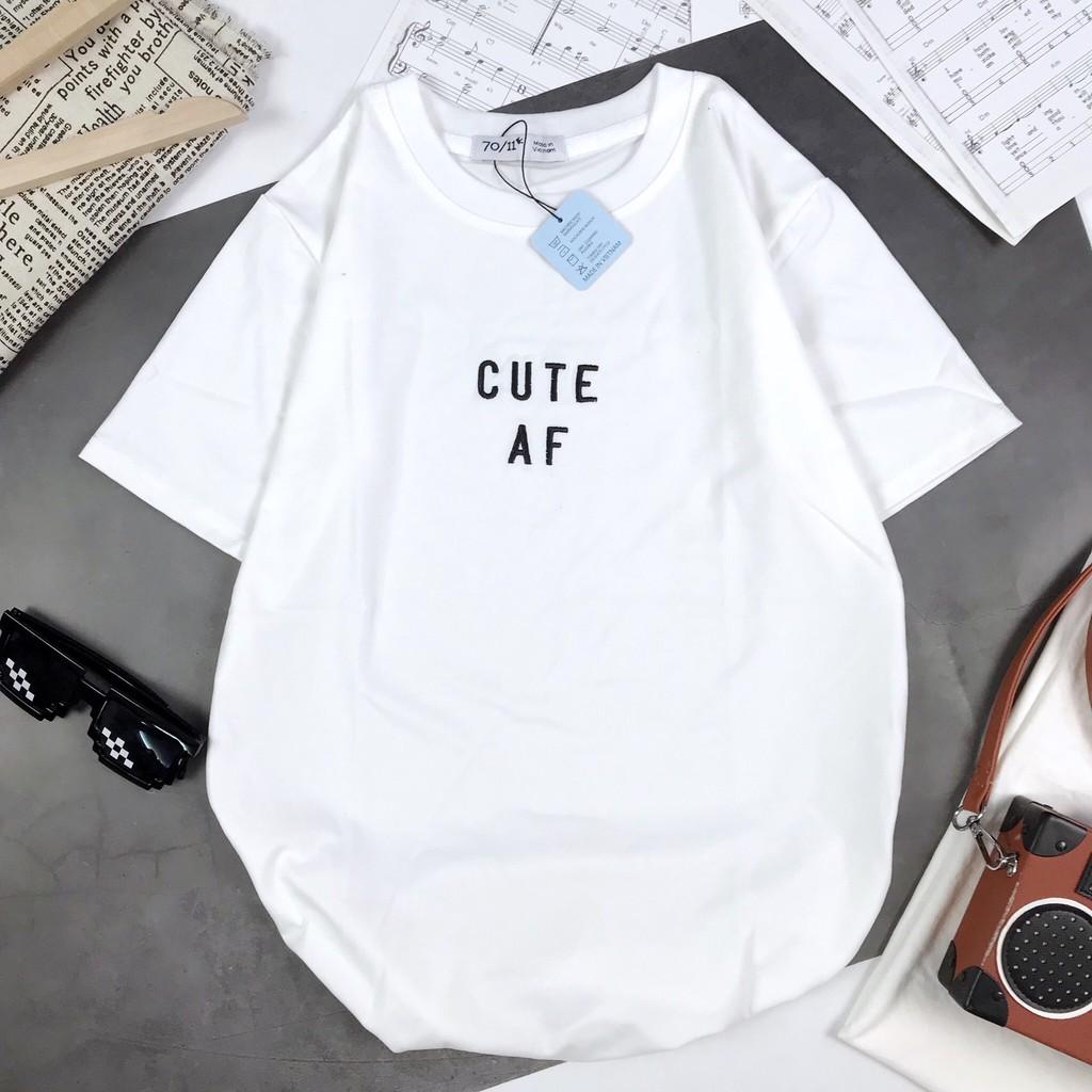 Áo thun tay ngắn Unisex - CUTE AF